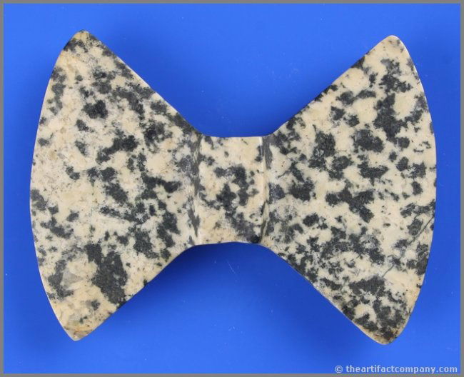 3 5/16" G10 Wisconsin Winged Bannerstone Lot 84