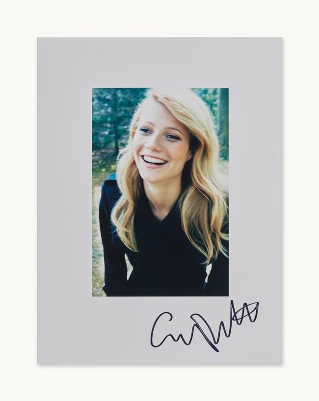 Gwyneth Paltrow | Six Signed Photographs