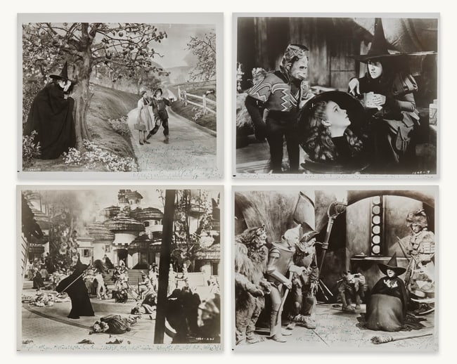 Gwyneth Paltrow | Margaret Hamilton Wicked Witch of the West Signed and Inscribed Wizard of Oz Film