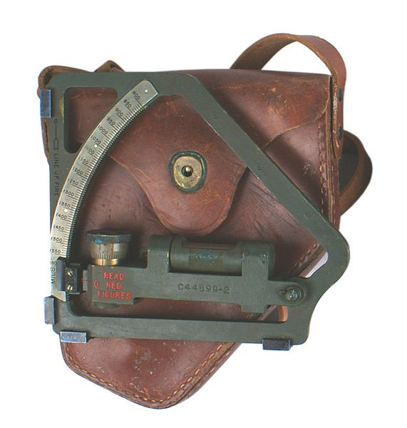 U.S. WWII Artillery GUNNERS QUADRANT Lot 487