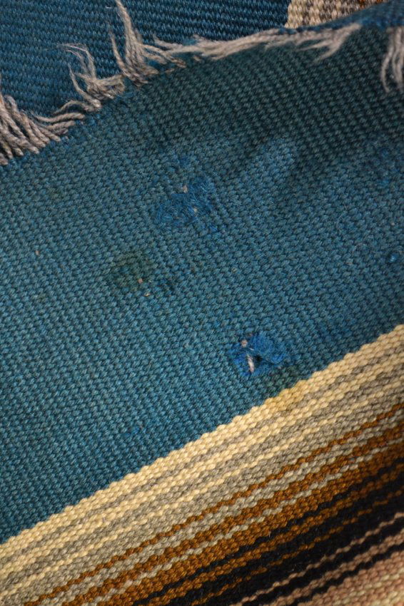 Blanket, Navajo Whirling logs, Sanskrit Swastika c 1930 Lot 1062