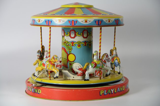 Toy, Chein, Playland Merry-go-round, 1950 : Lot 844