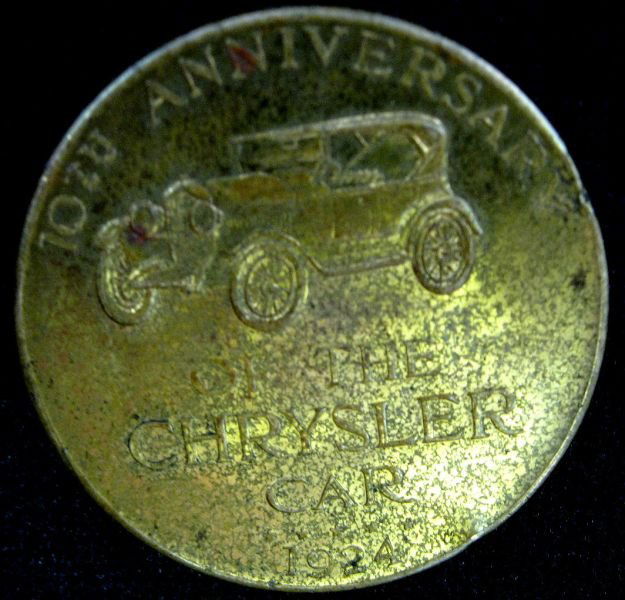 Chrysler silver coin #5