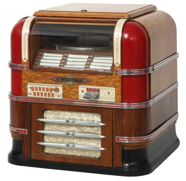 Wurlitzer Table Model 61 Jukebox 1938 Lot 2