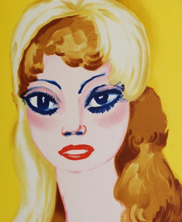 59 Kees Van Dongen Lithograph, Brigitte Bardot, 1964 Lot 59
