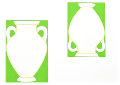 Jo Baer AMPHORA FRIEZE #6 Screenprint