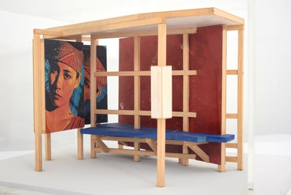 Dennis Adams BUS SHELTERS Sculpture