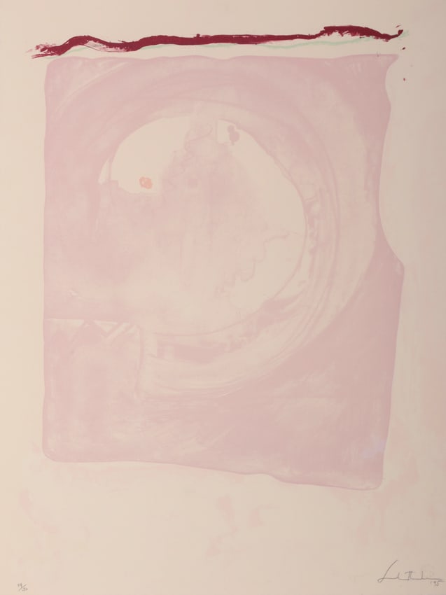 Helen Frankenthaler REFLECTIONS IX Lithograph