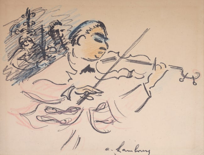 Andre Hambourg UNTITLED Drawing