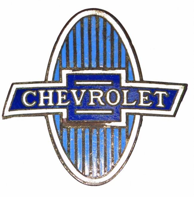 1930S CHEVROLET RADIATOR BADGE : Lot 48