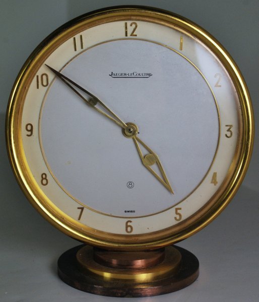 JAEGERLECOULTRE 8 DAY DESK CLOCK Lot 102