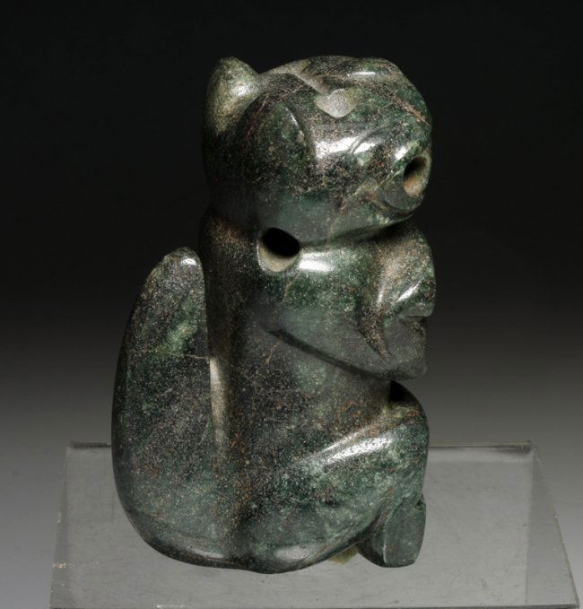 36A Guanacaste Jade Jaguar in "Presentation" Position Lot 36A