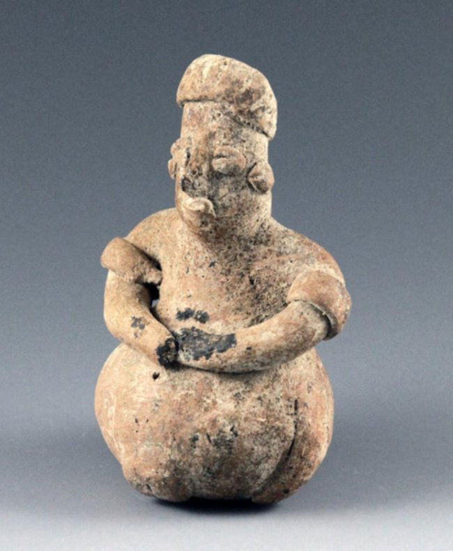 Pre-Columbian Colima Rattle Figure : Lot 119