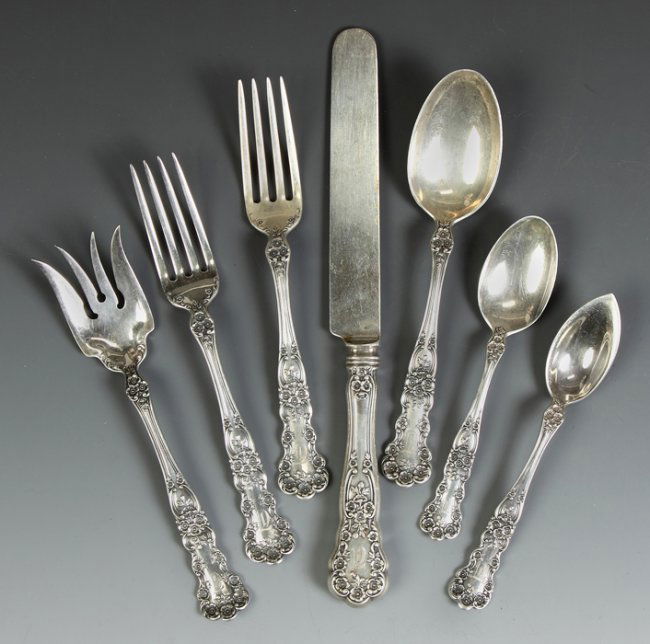 Gorham Sterling Silver Flatware - Buttercup Pattern : Lot 10