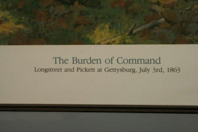 PRINT - THE BURDEN OF COMMAND BY KEITH ROCCO : Lot 51008