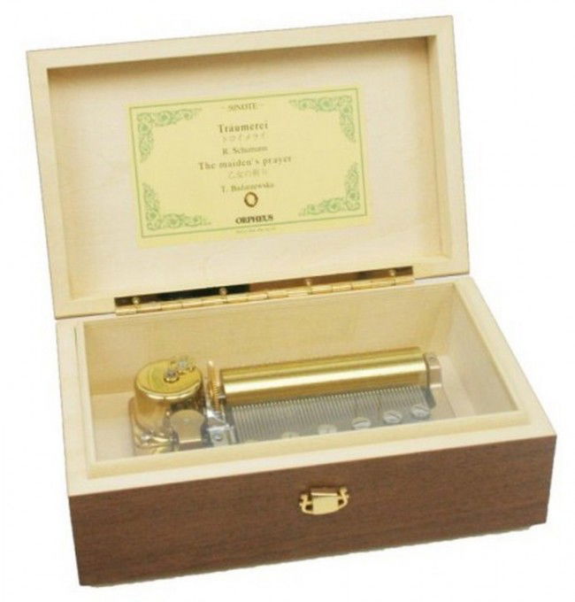 JAPANESE ORPHEUS 50 NOTE MUSIC BOX SANKYO SEIKI Lot 51130