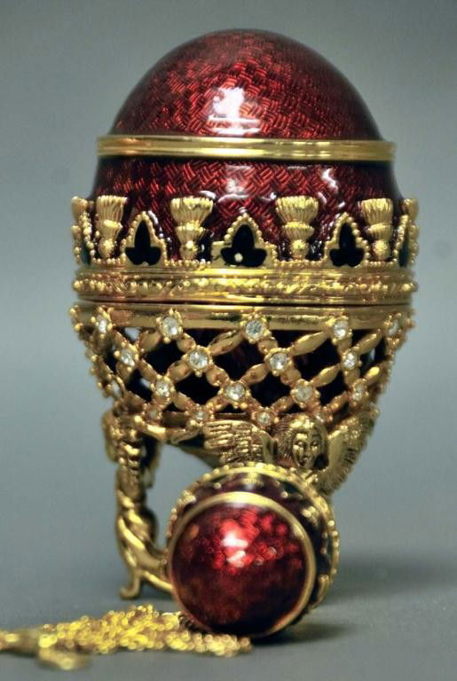 309 Joan Rivers Imperial Treasures Faberge Eggs Lot 309