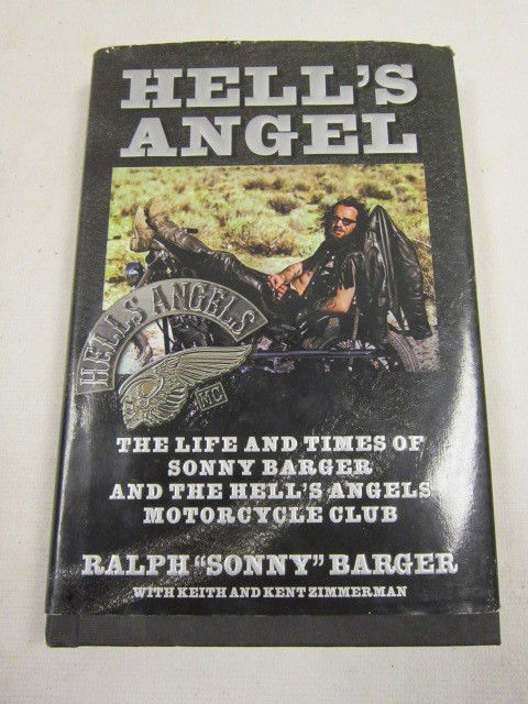 95: Sonny Barger Autographed Hells Angel Book : Lot 95