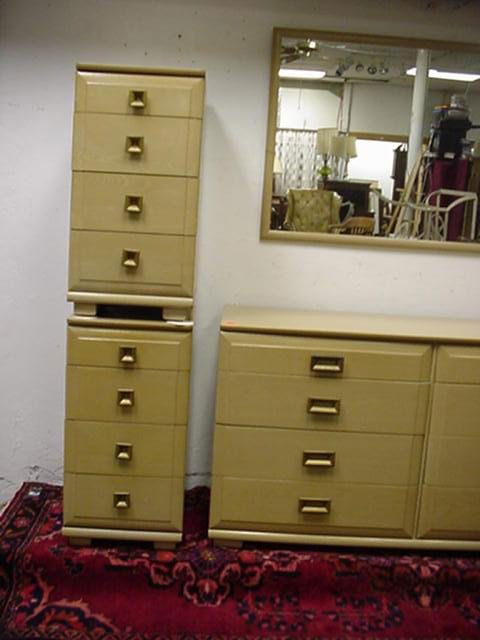 505: 1950's MENGEL Furniture 6 Piece Bedroom Set: : Lot 505