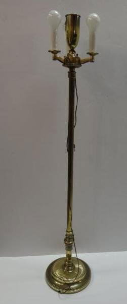 Quality Brass STIFFEL Floor Lamp: : Lot 22