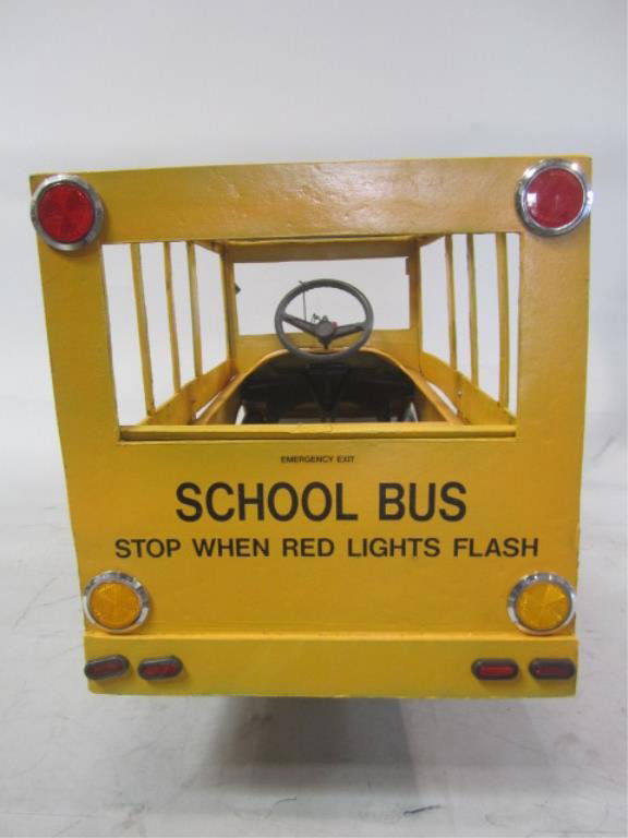 A799 1965 AMF SCHOOL BUS 508 CUSTOM PEDAL CAR Lot 59