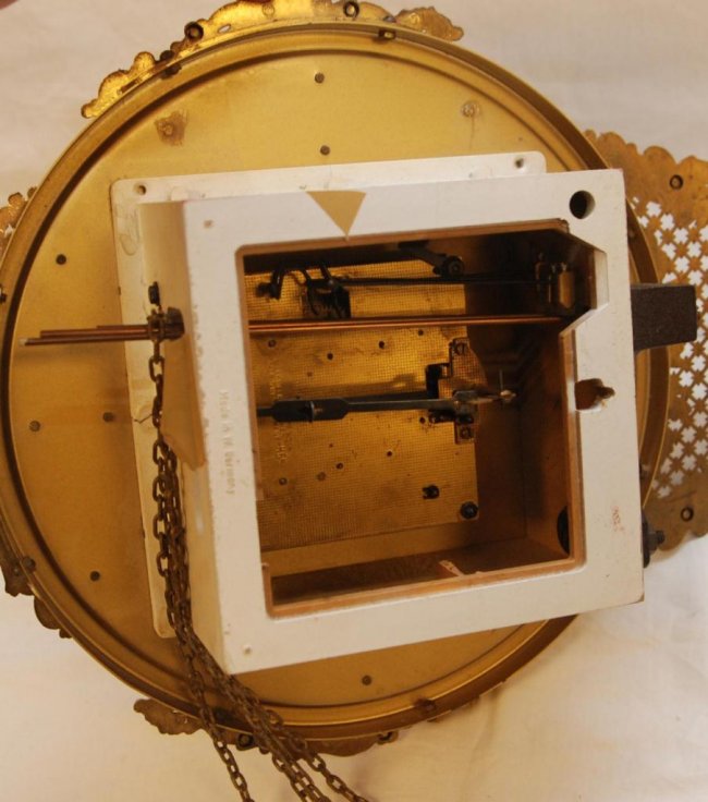 EMIL SCHMECKENBECHER CLOCKWORKS WALL CLOCK Lot 543