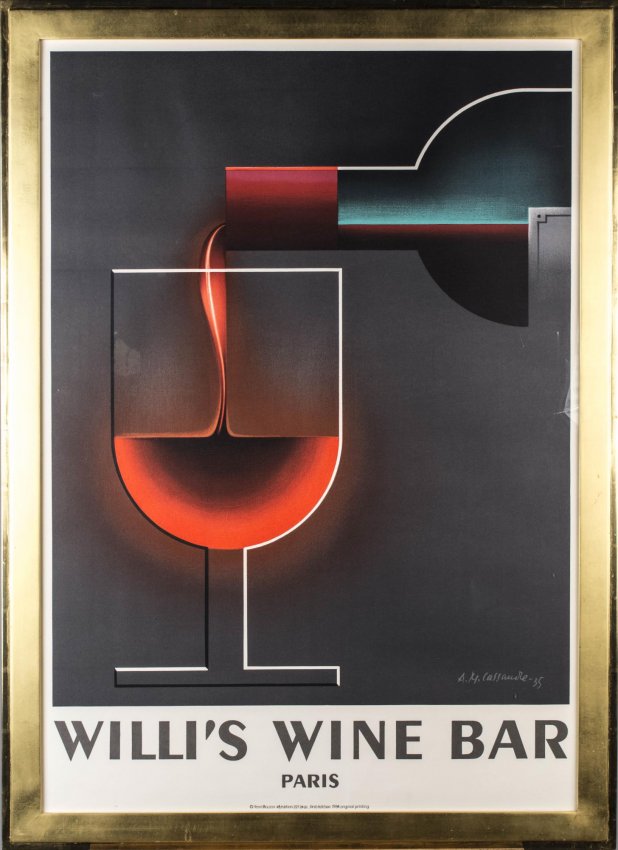 Willi's Wine Bar Poster Lot 139