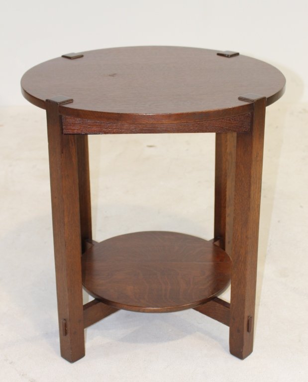 Stickley Brothers, Quaint Furniture Tea Table : Lot 226