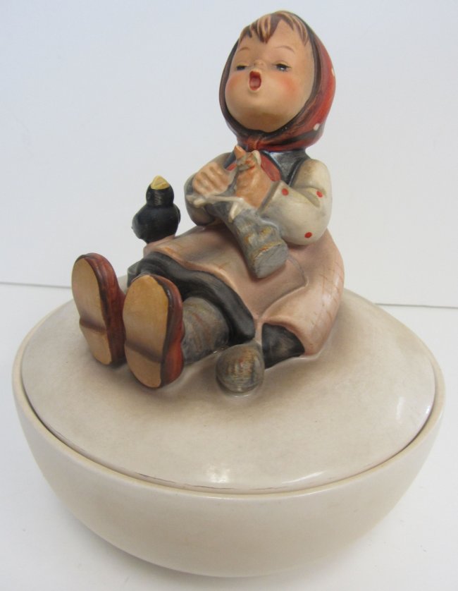 C1960s Hummel candy dish "Happy Pastime" Lot 17
