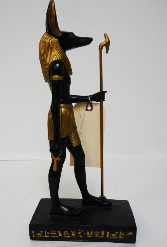 Statue d'Anubis grandeur natureYouFine Sculpture