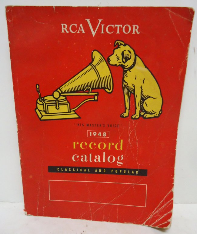 1948 RCA Victor Record Catalog Lot 117