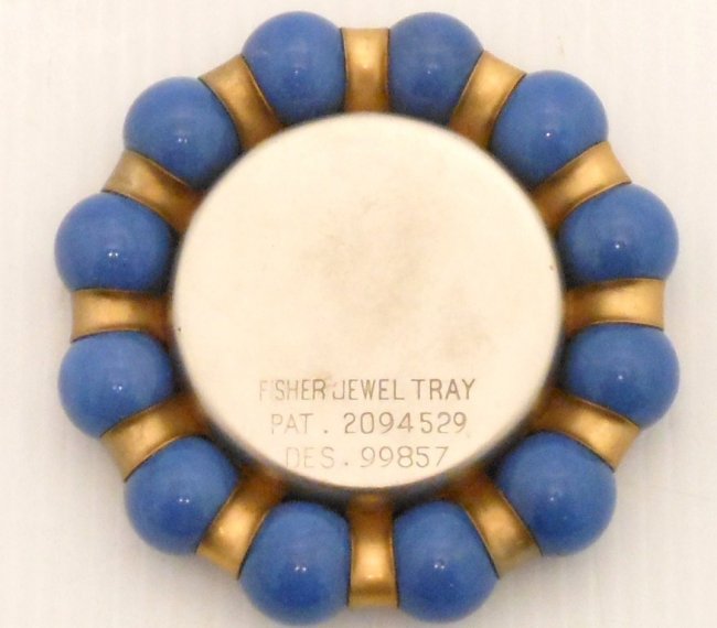 Vintage 1939 NY Worlds Fair Fisher Jewel Tray Lot 72