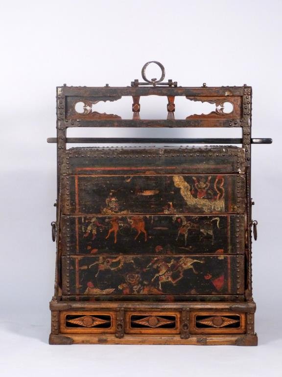 Antique Chinese Dowry Chest Lot 9