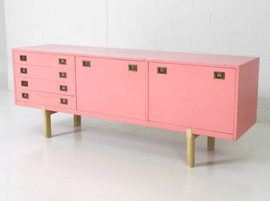 ATTR. WESTERGAARD DANISH PAINTED SIDEBOARD