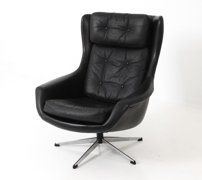 ATTR. H. W. KLEIN FOR BRAMIN DANISH LOUNGE CHAIR
