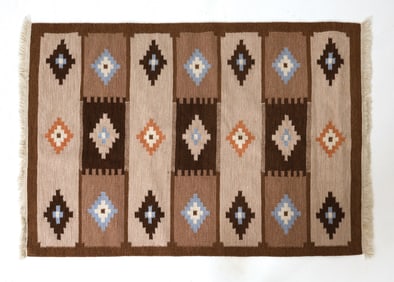 SWEDISH ROLLAKAN FLATWEAVE RUG