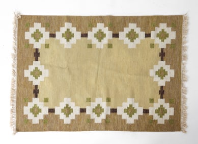 SWEDISH ROLLAKAN FLATEWEAVE RUG