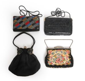 GROUPING OF VINTAGE HANDBAGS