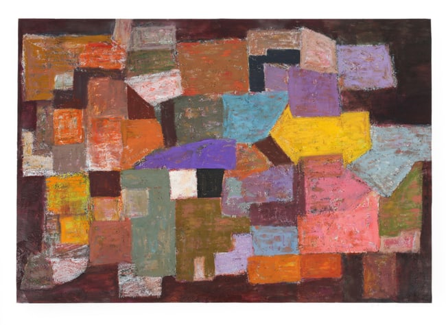 MARTIN ROSENTHAL (1899-1974) ABSTRACT ON PAPER