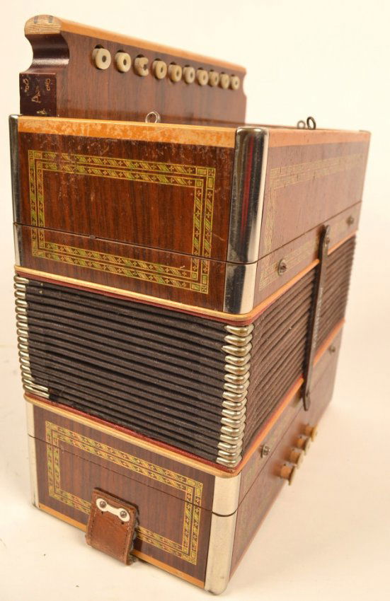 1920's Hohner One Row Button Accordion : Lot 132