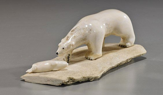 Arctic Art Eskimo Ivory