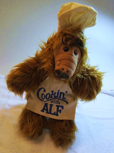 1988 COOKING WITH ALF DOLL BY ALIEN PRODUCTIONS : Lot 309