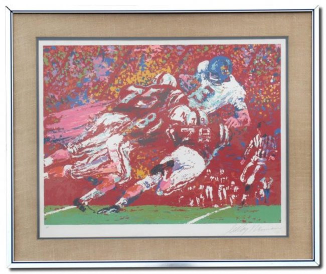 LEROY NEIMAN BLACK SHIRTS NEBRASKA SUITE SERIGRAPH, : Lot 86