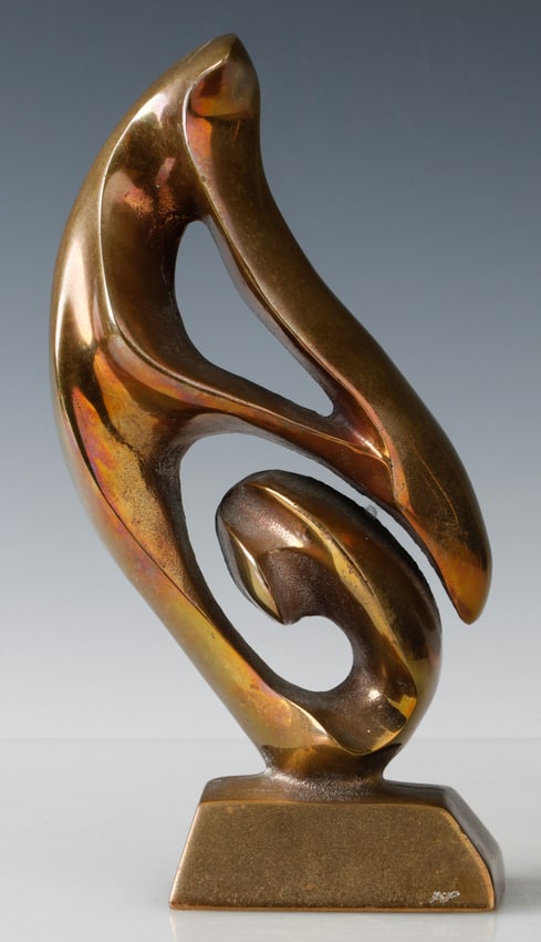 David Cerulli (American, b.1950) Abstract Bronze