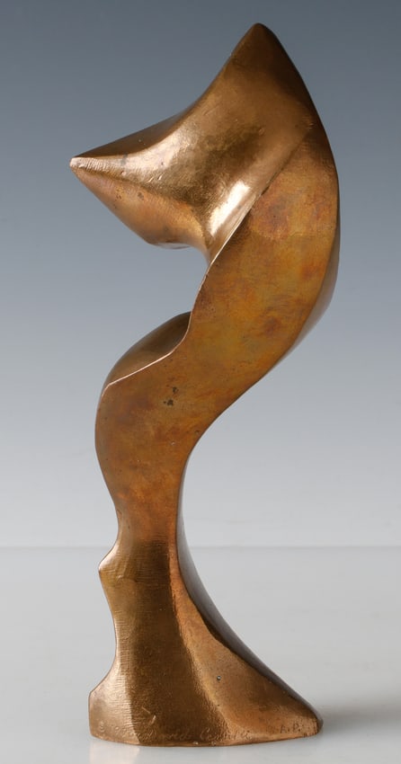 David Cerulli (American, b.1950) Abstract Bronze