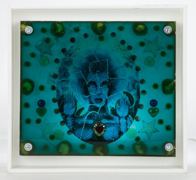 Edouard Duval-Carrie (Haitian, b. 1954) Mixed Media