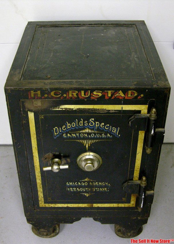Antique Diebold Special Safe Canton Ohio Chicago Lot 196