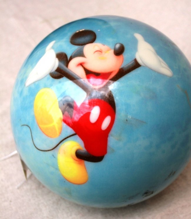 Vintage Mickey Mouse Bowling Ball : Lot 240