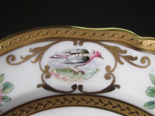 ANCIENNE MANUFACTURE ROYALE LIMOGES DINNERWARE: 39 PCS : Lot 358