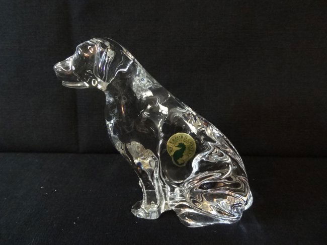 waterford crystal westie dog figurine